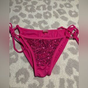 Pink Venus bikini bottom size small